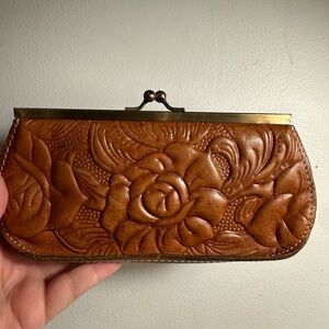 Patricia Nash Potenaz Frame Clutch in Tooled Florence